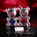 Pretty Animal Bear Model Crystal Crafts K9 Glass Gifts for Home Decor